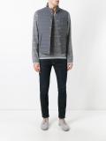 high neck gilet