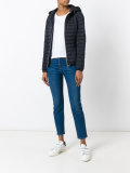 hooded puffer jacket
