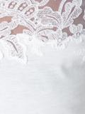 lace inset T-shirt