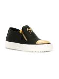 contrasted toe cap sneakers