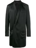 oversized single breasted coat