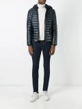 hooded padded jacket