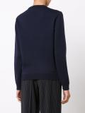 'Kiss' embroidered jumper