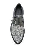zebra monk shoes 
