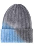 'Hand Sprayed Short Bunny Echo' beanie