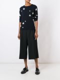 星星嵌花毛衣
