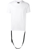 strap detail T-shirt