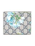 floral print flat wallet