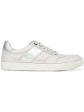 iridescent panel sneakers