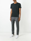 tonal print T-shirt