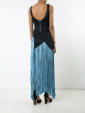 fringed long dress