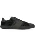 tonal camouflage pattern sneakers