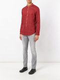 mandarin collar shirt