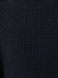 cropped sleeves jumper