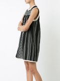 geometric pattern shift dress