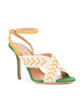 cross-over stiletto sandals 