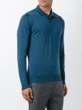 longsleeved polo shirt 