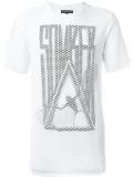 'Somber'覆盖网纱标志T恤