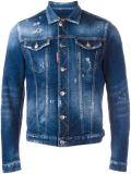 distressed jean jacket