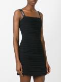 ribbed fitted dress
