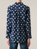 heart print shirt