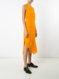 asymmetric textured dress