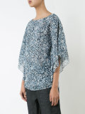 floral print top