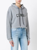 cropped 'Combat' hoodie