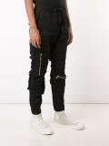 zipper detailing sweatpants