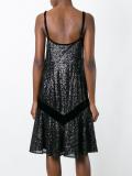 sequin embellished party dress