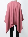 knitted cape coat