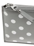polka dot zip wallet