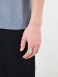 keys double signet ring