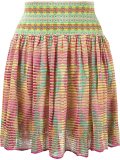 flared knit skirt