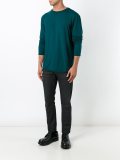 slim-fit sweatshirt