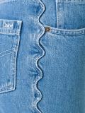 scalloped jeans