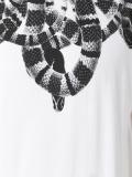 snake print T-shirt