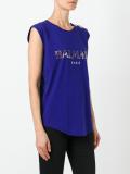 logo sleeveless T-shirt