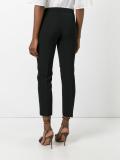 slim-fit cropped trousers