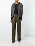 straight leg trousers  
