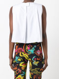 pleated back top