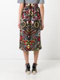 printed straight skirt 