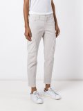 multi-pocket tapered trousers