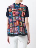 knitted crochet lace top