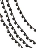 triple beaded necklace