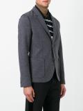 deconstructed two button jacket