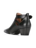 buckled ankle boots