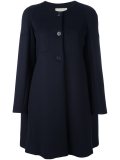 collarless coat