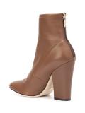 rear zip ankle boots
