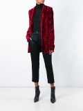drawstring detailing crooped trousers